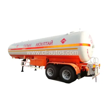 2 Axles 40 m3 LPG Tank Tanker Truck Trailer